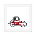 Picture of Construction Roller _GroupedProduct_Square_Mini_ _GroupedProduct_Square_Framed_Matted_