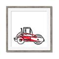 Picture of Construction Roller _GroupedProduct_Square_Mini_ _GroupedProduct_Square_Framed_Matted_