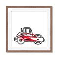 Picture of Construction Roller _GroupedProduct_Square_Mini_ _GroupedProduct_Square_Framed_Matted_