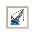 Picture of Construction Crane _GroupedProduct_Square_Mini_ _GroupedProduct_Square_Framed_Matted_