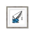 Picture of Construction Crane _GroupedProduct_Square_Mini_ _GroupedProduct_Square_Framed_Matted_