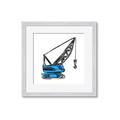 Picture of Construction Crane _GroupedProduct_Square_Mini_ _GroupedProduct_Square_Framed_Matted_