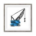 Picture of Construction Crane _GroupedProduct_Square_Mini_ _GroupedProduct_Square_Framed_Matted_