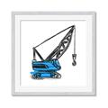 Picture of Construction Crane _GroupedProduct_Square_Mini_ _GroupedProduct_Square_Framed_Matted_