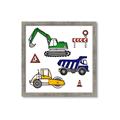Picture of Mini Contrator I _GroupedProduct_Square_Mini_ _GroupedProduct_Square_Framed_Matted_