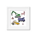 Picture of Mini Contrator I _GroupedProduct_Square_Mini_ _GroupedProduct_Square_Framed_Matted_