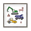 Picture of Mini Contrator I _GroupedProduct_Square_Mini_ _GroupedProduct_Square_Framed_Matted_