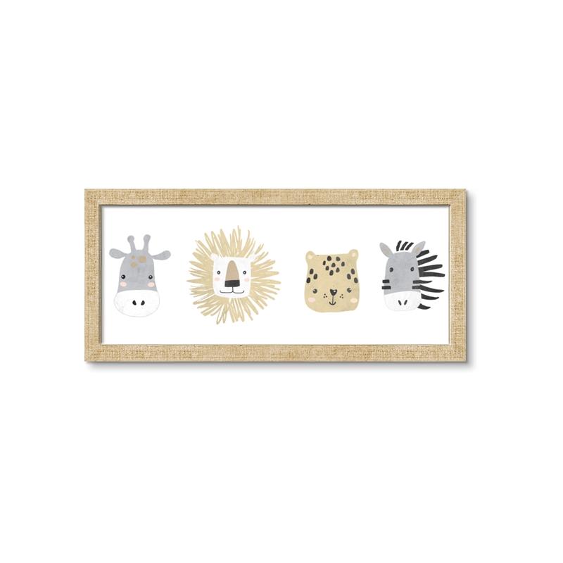 Picture of Safari Set _GroupedProduct_Panel_Landscape_Mini_ _GroupedProduct_Panel_Landscape_Framed_Matted_
