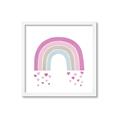Picture of Heart Rainbow I  _GroupedProduct_Square_Mini_ _GroupedProduct_Square_Framed_Matted_