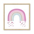 Picture of Heart Rainbow I  _GroupedProduct_Square_Mini_ _GroupedProduct_Square_Framed_Matted_