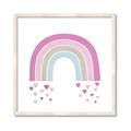 Picture of Heart Rainbow I  _GroupedProduct_Square_Mini_ _GroupedProduct_Square_Framed_Matted_