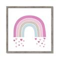 Picture of Heart Rainbow I  _GroupedProduct_Square_Mini_ _GroupedProduct_Square_Framed_Matted_
