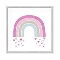Picture of Heart Rainbow I  _GroupedProduct_Square_Mini_ _GroupedProduct_Square_Framed_Matted_
