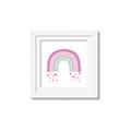 Picture of Heart Rainbow I  _GroupedProduct_Square_Mini_ _GroupedProduct_Square_Framed_Matted_