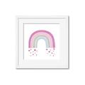 Picture of Heart Rainbow I  _GroupedProduct_Square_Mini_ _GroupedProduct_Square_Framed_Matted_
