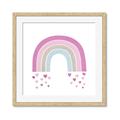 Picture of Heart Rainbow I  _GroupedProduct_Square_Mini_ _GroupedProduct_Square_Framed_Matted_