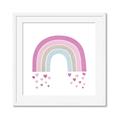 Picture of Heart Rainbow I  _GroupedProduct_Square_Mini_ _GroupedProduct_Square_Framed_Matted_