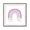 Picture of Heart Rainbow I  _GroupedProduct_Square_Mini_ _GroupedProduct_Square_Framed_Matted_