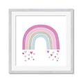 Picture of Heart Rainbow I  _GroupedProduct_Square_Mini_ _GroupedProduct_Square_Framed_Matted_