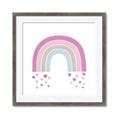 Picture of Heart Rainbow I  _GroupedProduct_Square_Mini_ _GroupedProduct_Square_Framed_Matted_