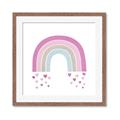 Picture of Heart Rainbow I  _GroupedProduct_Square_Mini_ _GroupedProduct_Square_Framed_Matted_