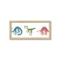 Picture of Dino Line _GroupedProduct_Panel_Landscape_Mini_ _GroupedProduct_Panel_Landscape_Framed_Matted_