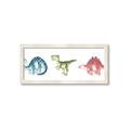 Picture of Dino Line _GroupedProduct_Panel_Landscape_Mini_ _GroupedProduct_Panel_Landscape_Framed_Matted_