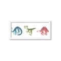Picture of Dino Line _GroupedProduct_Panel_Landscape_Mini_ _GroupedProduct_Panel_Landscape_Framed_Matted_