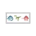 Picture of Dino Line _GroupedProduct_Panel_Landscape_Mini_ _GroupedProduct_Panel_Landscape_Framed_Matted_