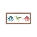 Picture of Dino Line _GroupedProduct_Panel_Landscape_Mini_ _GroupedProduct_Panel_Landscape_Framed_Matted_