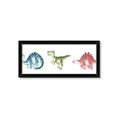 Picture of Dino Line _GroupedProduct_Panel_Landscape_Mini_ _GroupedProduct_Panel_Landscape_Framed_Matted_