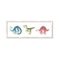 Picture of Dino Line _GroupedProduct_Panel_Landscape_Mini_ _GroupedProduct_Panel_Landscape_Framed_Matted_