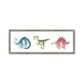 Picture of Dino Line _GroupedProduct_Panel_Landscape_Mini_ _GroupedProduct_Panel_Landscape_Framed_Matted_