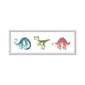 Picture of Dino Line _GroupedProduct_Panel_Landscape_Mini_ _GroupedProduct_Panel_Landscape_Framed_Matted_
