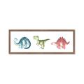 Picture of Dino Line _GroupedProduct_Panel_Landscape_Mini_ _GroupedProduct_Panel_Landscape_Framed_Matted_