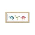 Picture of Dino Line _GroupedProduct_Panel_Landscape_Mini_ _GroupedProduct_Panel_Landscape_Framed_Matted_