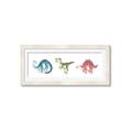 Picture of Dino Line _GroupedProduct_Panel_Landscape_Mini_ _GroupedProduct_Panel_Landscape_Framed_Matted_