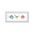 Picture of Dino Line _GroupedProduct_Panel_Landscape_Mini_ _GroupedProduct_Panel_Landscape_Framed_Matted_