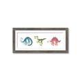 Picture of Dino Line _GroupedProduct_Panel_Landscape_Mini_ _GroupedProduct_Panel_Landscape_Framed_Matted_