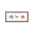 Picture of Dino Line _GroupedProduct_Panel_Landscape_Mini_ _GroupedProduct_Panel_Landscape_Framed_Matted_