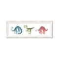 Picture of Dino Line _GroupedProduct_Panel_Landscape_Mini_ _GroupedProduct_Panel_Landscape_Framed_Matted_