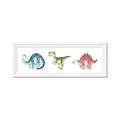 Picture of Dino Line _GroupedProduct_Panel_Landscape_Mini_ _GroupedProduct_Panel_Landscape_Framed_Matted_