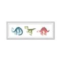 Picture of Dino Line _GroupedProduct_Panel_Landscape_Mini_ _GroupedProduct_Panel_Landscape_Framed_Matted_