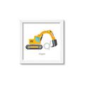 Picture of Digger _GroupedProduct_Square_Mini_ _GroupedProduct_Square_Framed_Matted_