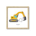 Picture of Digger _GroupedProduct_Square_Mini_ _GroupedProduct_Square_Framed_Matted_