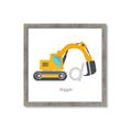Picture of Digger _GroupedProduct_Square_Mini_ _GroupedProduct_Square_Framed_Matted_