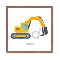 Picture of Digger _GroupedProduct_Square_Mini_ _GroupedProduct_Square_Framed_Matted_