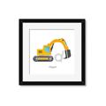 Picture of Digger _GroupedProduct_Square_Mini_ _GroupedProduct_Square_Framed_Matted_