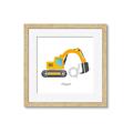 Picture of Digger _GroupedProduct_Square_Mini_ _GroupedProduct_Square_Framed_Matted_