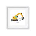 Picture of Digger _GroupedProduct_Square_Mini_ _GroupedProduct_Square_Framed_Matted_